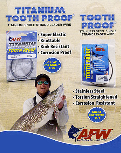 Titanium Tooth Proof Leader Wire